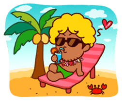 Daily life of Hiroshi sticker #14878787