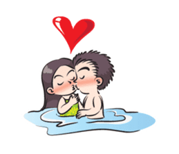 Cute cute Lover sticker #14878843