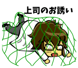 White coat man2 sticker #14879030