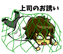 White coat man2 sticker #14879030