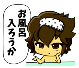 White coat man2 sticker #14879044