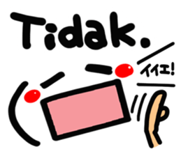 Happy reaction. sticker #14879115