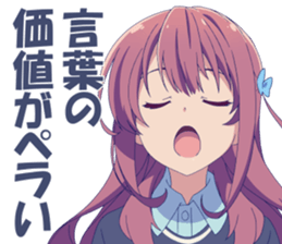 Girlish Number sticker #14879560