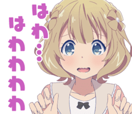 Girlish Number sticker #14879563
