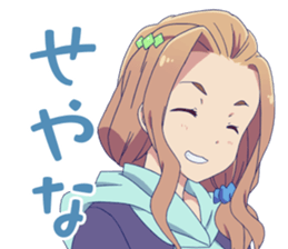 Girlish Number sticker #14879567