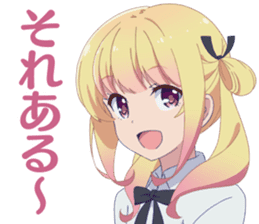 Girlish Number sticker #14879570