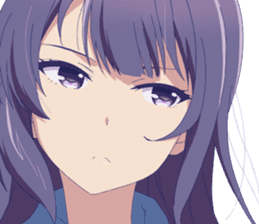Girlish Number sticker #14879577