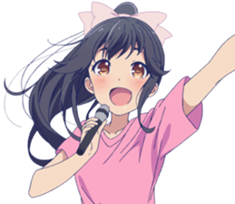 Girlish Number sticker #14879579