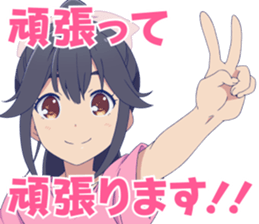 Girlish Number sticker #14879580