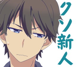 Girlish Number sticker #14879586