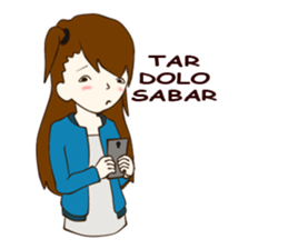 Tintin Girl sticker #14879607