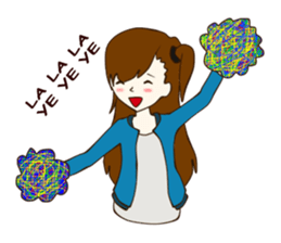 Tintin Girl sticker #14879608