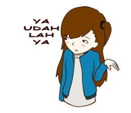 Tintin Girl sticker #14879611