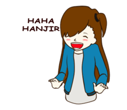 Tintin Girl sticker #14879617