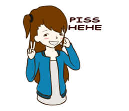 Tintin Girl sticker #14879620