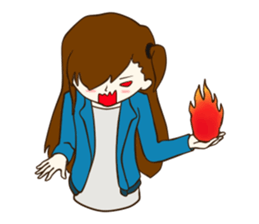 Tintin Girl sticker #14879622