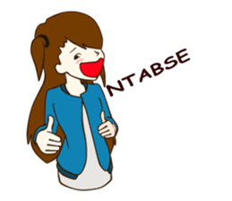 Tintin Girl sticker #14879626