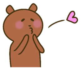 Bear and tiger are good friends sticker #14879637