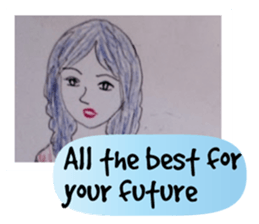 Grandmother's graffiti5 sticker #14880190