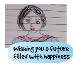 Grandmother's graffiti5 sticker #14880203