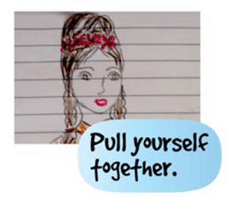 Grandmother's graffiti5 sticker #14880208