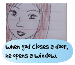 Grandmother's graffiti5 sticker #14880211