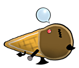 pretty ice cream (devil&angel) sticker #14880237