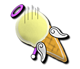pretty ice cream (devil&angel) sticker #14880244