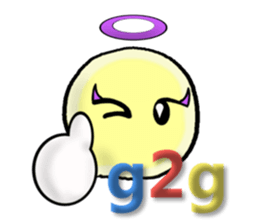 pretty ice cream (devil&angel) sticker #14880245