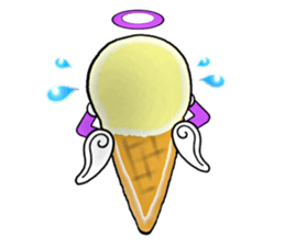 pretty ice cream (devil&angel) sticker #14880248