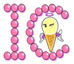 pretty ice cream (devil&angel) sticker #14880249