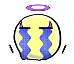 pretty ice cream (devil&angel) sticker #14880251