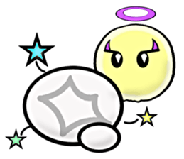 pretty ice cream (devil&angel) sticker #14880256