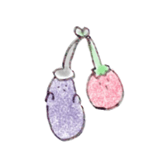 o eggplent sticker #14880387