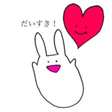 usagi love sticker sticker #14880898