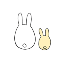 usagi love sticker sticker #14880906