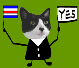 sticker japan cat&gin Photo version 7 sticker #14881581