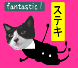 sticker japan cat&gin Photo version 7 sticker #14881585