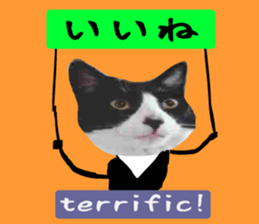 sticker japan cat&gin Photo version 7 sticker #14881587