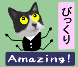 sticker japan cat&gin Photo version 7 sticker #14881588