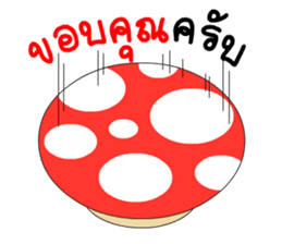 Mushroom gang sticker #14881743