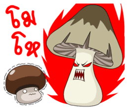 Mushroom gang sticker #14881759