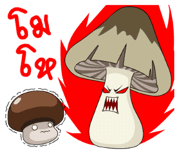 Mushroom gang sticker #14881759