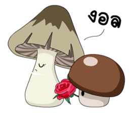 Mushroom gang sticker #14881760