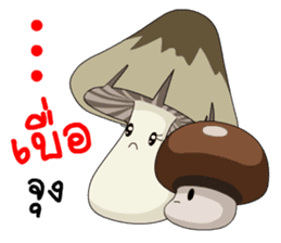 Mushroom gang sticker #14881761
