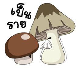 Mushroom gang sticker #14881762