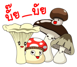 Mushroom gang sticker #14881773