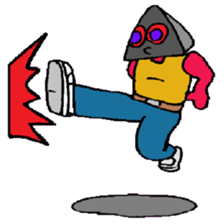 KM54 Pyramid Boy sticker #14881842