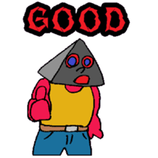 KM54 Pyramid Boy sticker #14881843