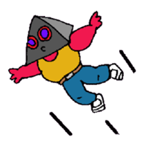 KM54 Pyramid Boy sticker #14881856